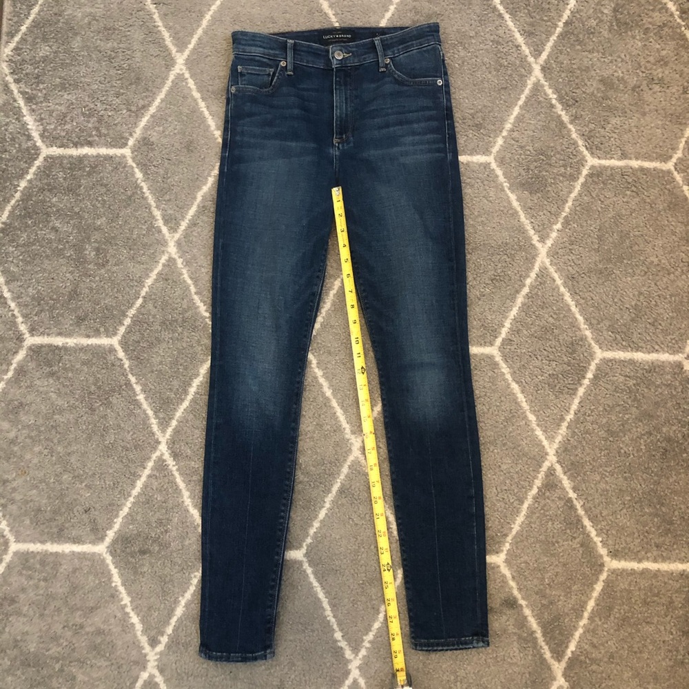 Lucky Brand High-Rise Skinny Jeans
